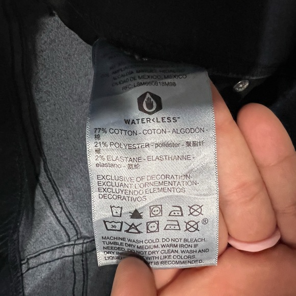 Women’s Levi’s pull on skinny jeans size 27x30 - Picture 7 of 9